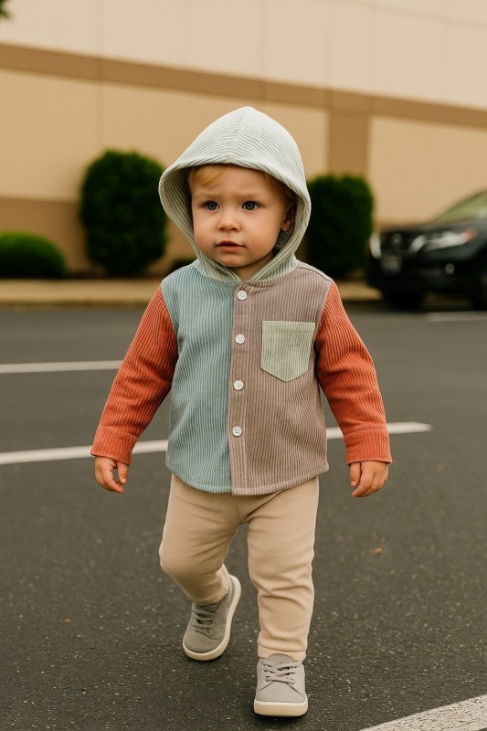 ColorBlock Hoddie